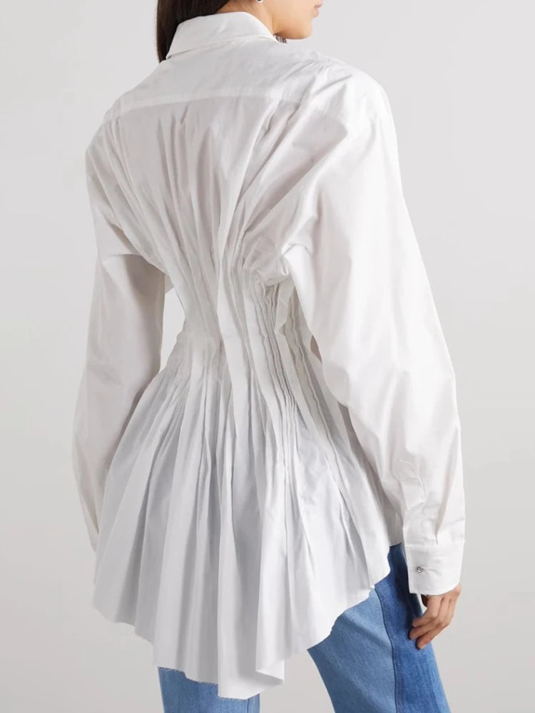 "The Bold Move" Ruffled Blouse