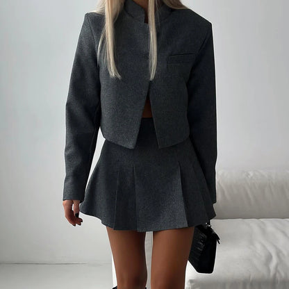 "The Power Play" 2-Piece Skirt Suit